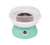 JOCCA - Máquina de Algodón de Azúcar | Listo en 5 Min | Usa Azúcar o Caramelos | Fácil Limpieza | Incluye Cuchara Medidora y 10 Palitos | 520W | 26x26x17cm