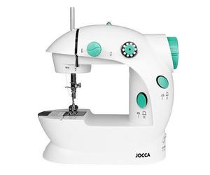 Jocca - Máquina de Coser Portátil Jocca con 48 Accesorios de Costura - Doble Puntada - Ideal para Remallar - Uso Doméstico y Manual - Antideslizante