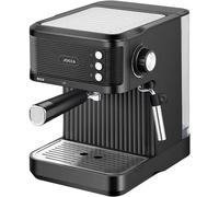 Jocca Máquina Espresso Negro 850W - 20 BAR Presión, 1,8L Tanque, Espumador Leche