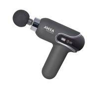 Jocca - Pistola de Masaje Muscular | 9 Velocidades | 4 Cabezas Intercambiables | Batería de Litio 1500mAh | Pantalla LED y Estuche de Viaje