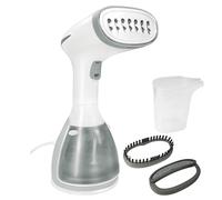 Jocca - Plancha de Vapor Vertical 1500W con Deposito 280ml, Sistema Antigoteo, Plancha de Viaje Compacta, Desinfeccion y Desodorizacion, Gris