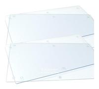 JOCCA - Set 4 Unidades Cubre Vitrocerámica/Cristal Templado/Protector Placa Cocina/Protección Vitrocerámica/Tabla de Cortar/Corta, Sirve, Protege/Resistentente al Calor (4 Unidades)