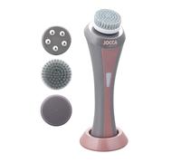 JOCCA - Set de Limpieza Facial Recargable | Cepillo Eléctrico para Todo Tipo de Piel | 3 Cabezas Intercambiables | 2 Velocidades | Limpieza Profunda | Masajeador Facial | Revitaliza la Piel Cansada
