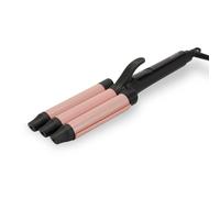 Jocca Tenacilla Triple 25 mm con Revestimiento Cerámico de Turmalina, Calentamiento Rápido y Ondas Definidas