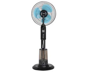 Jocca - Ventilador de Pie con Nebulizador| 3 Velocidades| 60º de Oscilación| Tanque 3,2L| Niebla Regulable| Temporizador| 40 * 40 * 127cm