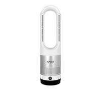 JOCCA - Ventilador Sin Aspas Frío y Calor | Control Táctil y Mando a Distancia | Modo Silencioso | 8 Niveles de Velocidad | Oscilación y Temporizador 1-9h | Ventilador 20W y Calefactor 1200W |
