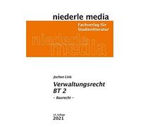 Jochen Link Einführung in das Verwaltungsrecht (BT) 2: Baurecht : (Tapa blanda)