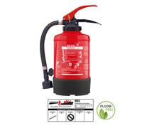 Jockel 3L F3H 8 Extintor De Incendios Sin Flúor, Incl. Soporte Y Placa