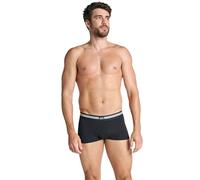 Jockey Boxers corto de algodón elástico Para Hombres [paquete de 3] Pequeño Negro