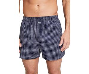 Jockey Calzoncillos tipo bóxer para hombre, azul marino, L