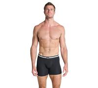 Jockey Cotton Stretch - Calzoncillos sin costuras para hombre negro S