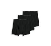 Jockey Men's Underwear Classic Boxer Brief - 3 Pack, Black, XL