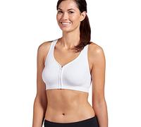 Jockey Sujetador sin Costuras Women's Zip para Mujer, Cremallera Delantera.
