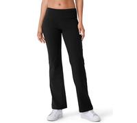 Jockey Women's Activewear Cotton Stretch Bootleg Pant , black, L
