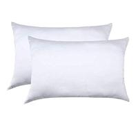 Jocoku Juego de 2 Fundas de Almohada 100% Seda de Morera para Cabello y Piel, Fundas de Almohada de Seda Natural súper Suaves y Transpirables tamaño Queen (Queen, Blanco)