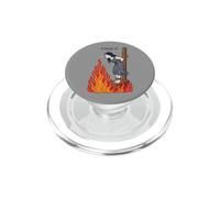 Joder Bruja ardiendo en Llamas Chica sin molestias Fumar Diversión PopSockets PopGrip para MagSafe