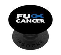 Joder Cancer Camiseta - Mierda Cáncer de Colon Concienciación PopSockets PopGrip Adhesivo