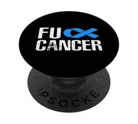 Joder Cancer Camiseta - Mierda Cáncer de Colon Concienciación PopSockets PopGrip Adhesivo
