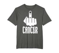 Joder Cáncer Dedo Medio Camiseta
