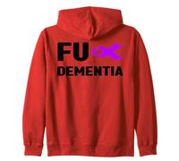 Joder Demencia Camisa - Fuck Alzheimer, Demencia Alzheimer Sudadera con Capucha