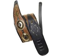 Jodi Head Guitar Straps RJ Cash Cognac / Black Diamond