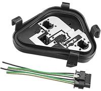 Jodriva 1 juego de portalámparas for luz trasera derecha, panel trasero, portalámparas con enchufe, for 320i, 328d, 328i, 335i, 328d xDrive Sedan 63-21-7-313-044, enchufe de 4 clavijas, conjunto de po