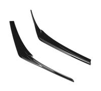 Jodriva 1 par de embellecedores Adhesivos for párpados de Faros Delanteros, for Camry LE XLE SE XSE 2018-2022, Accesorios de Coche, alerones Delanteros(Black Carbon Fiber Look)