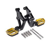 Jodriva 1 par de estriberas traseras for Motocicleta, estriberas for Pasajero, Pedales, Accesorios for Motocicleta X ADV X-ADV 750 2017 2018 Reposapiés para Motocicleta(Gold)