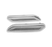 Jodriva 1 par de luces de señal de giro fluctuante, luz de indicador lateral dinámica, lámpara repetidora lateral de 12v, for MINI, Cooper R60 COUNTRYMAN R61 PACEMAN Luz intermitente del coche(Flowing