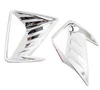 Jodriva 1 par, for TOYOTA, for RAV4, accesorios decorativos 2016 2017, embellecedor de cubierta faro delantero antiniebla cromado Ajuste de la cubierta de la luz antiniebla del coche