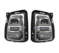 Jodriva 2 Luces antiniebla LED for Parachoques Delantero Ram 1500 2013-2018, Transparentes, 68104821AC 68104820AC Conjunto de Luces antiniebla para Coche