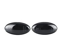 Jodriva 2 Luces de posición Laterales dinámicas, luz de señal de Giro, repetidor Lateral, for Subaru, Impreza WRX STI Forest 2008-2019 Luz Intermitente del Coche(Schwarz)