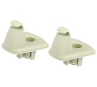 Jodriva 2 Piezas de Clip de Soporte de Visera Solar n.º 1EJ51BD1AA, for Chrysler, 300 Clip para Parasol de Coche