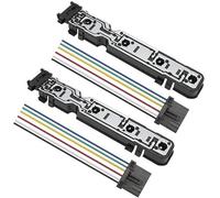 Jodriva 2 portalámparas for luz Trasera con mazo de Cables for Ford Transit Mk6 MK7 2000-2014, Accesorios 1681537 6C1113N004AB 1102440 Soporte de Montaje para luz Trasera