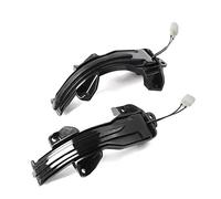 Jodriva 2 uds indicador de Espejo retrovisor Lente ahumada Luces de señal de Giro de Espejo Lateral dinámicas Intermitentes, for Accord, CR-V, for Jazz Luz Intermitente del Coche