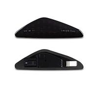 Jodriva 2 uds indicador Lateral ámbar dinámico indicador de señal de Giro luz de repetición Intermitente secuencial, for, X5 E70 X6 E71 E72 X3 F25 Luz Intermitente del Coche(Dynamic Smoked Case)
