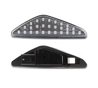 Jodriva 2 uds indicador Lateral ámbar dinámico indicador de señal de Giro luz de repetición Intermitente secuencial, for, X5 E70 X6 E71 E72 X3 F25 Luz Intermitente del Coche(No Dynamic Clear)