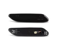 Jodriva 2 uds indicador Lateral ámbar dinámico indicador de señal de Giro luz de repetición Intermitente secuencial, for Mini, Cooper R60 R61 2012-2017 Luz Intermitente del Coche(No Dynamic Smoked)