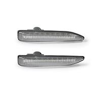 Jodriva 2 uds., indicador secuencial ámbar de Flujo dinámico for Coche, luz de posición Lateral, lámpara de señal de Giro Compatible con, E65 E66 E67 2001-2008 Luz Intermitente del Coche(No Dynamic C