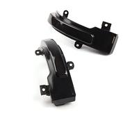 Jodriva 2 uds Intermitentes de Espejo Lateral dinámico Luces de Espejo retrovisor secuenciales, for Mitsubishi, Lancer ASX Outlander Sport Facelift Luz Intermitente del Coche(Smoked Lens)