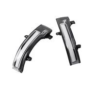 Jodriva 2 uds Intermitentes de Espejo Lateral dinámico Luces de Espejo retrovisor secuenciales, for Mitsubishi, Lancer ASX Outlander Sport Facelift Luz Intermitente del Coche(Clear Lens)