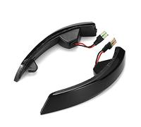 Jodriva 2X Luz indicadora de Espejo retrovisor Lateral Lámpara de Luces de señal de Giro dinámicas, for Ford, Focus, 2 3 Mk2 Mk3, Mondeo, Mk4 2008-2016 Luz Intermitente del Coche