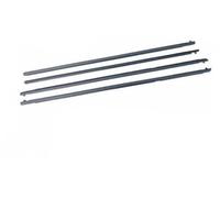 Jodriva 4 Piezas de burletes de Goma for Ventanas Exteriores de Coche, for Mazda, 3, for sedán 2004-2009, Tira de Sellado a presión Impermeable, Accesorios for Coche Burlete para Puerta de Coche