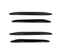 Jodriva ABS Coche Parachoques Delantero Labio Divisor alerón luz antiniebla Ajuste, for, Clase E W213 S213 E200 E220d E250 E300 AMG 2016-2020 Spoilers Delanteros(Black Carbon Fiber Look-01)