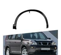 Jodriva Accesorios de ajuste de cejas de rueda de guardabarros negros, for NISSAN, X-TRAIL T31 2008 2009 2010 2011 2012 2013 Moldura de paso de rueda(Rear left)