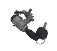 Jodriva AL026 1J6827297G Cerradura de puerta exterior trasera con 2 llaves, for Golf, IV Lupo, Seat, Arosa 1997-2006 Conjunto de cerradura del interruptor de encendido del automóvil