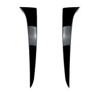 Jodriva Alerón Lateral for Ventana Trasera de Coche, for KAMIQ 2019 2020, alas de alerón Divisor Canard Negro, Piezas Exteriores de Repuesto for automóvil Alerón de Ventana Trasera