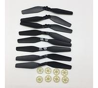 Jodriva Anillo de protección de la Pala del Tren de Aterrizaje del Motor del Brazo de la hélice del Motor, for SG907 GPS Drone RC Quadcopter Repuestos Reemplazo de Brazo para dron(Clear)
