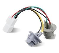 Jodriva Arnés de Cables for luz Trasera con Bombilla for Kia Forte (2014, 2015 y 2016). Reemplaza 92470-A7000 (92470A7000). Soporte de Montaje para luz Trasera(Black Without Bulb)