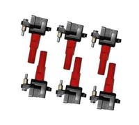 Jodriva Bobina de encendido automático 6 piezas, for Subaru, B9, Tribeca, Legacy, Outback 3.0L Cid, .6L 2008-2009 22433AA411 22433AA441 Bobina de encendido del coche